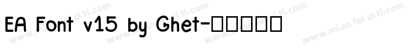 EA Font v15 by Ghet字体转换